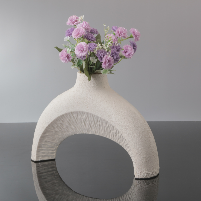Each piece is handcrafted and unique on its own Minimalist design with a  clean shape and textured finish